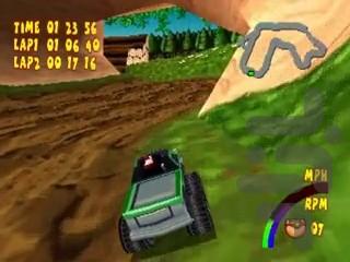 Woody Woodpecker Racing - Gameplay image of android game