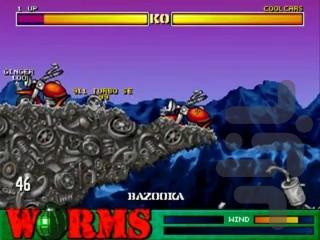 Worms - Gameplay image of android game