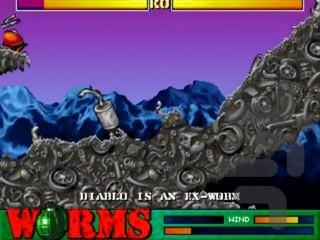 Worms - Gameplay image of android game
