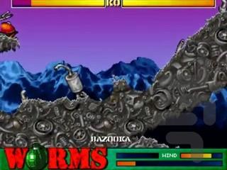 Worms - Gameplay image of android game