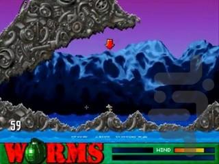 Worms - Gameplay image of android game