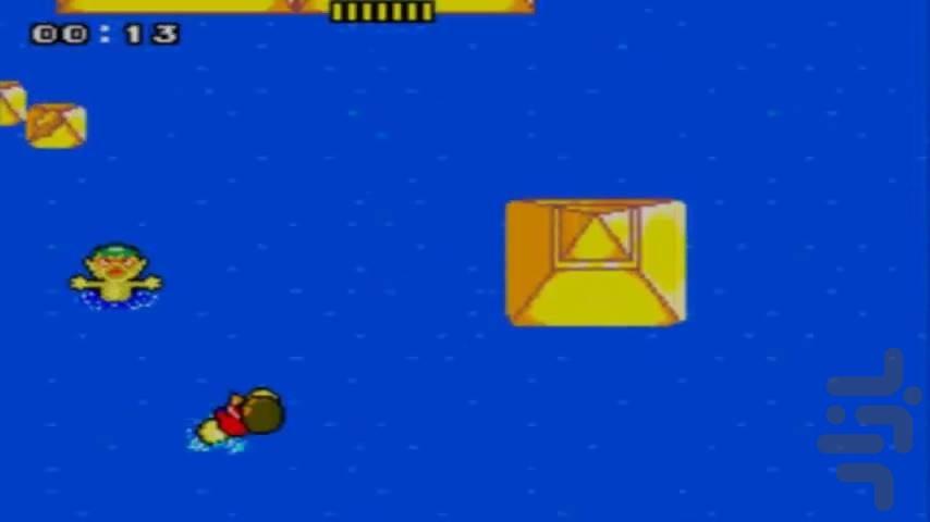 الکس کید دوچرخه سوار سگا - Gameplay image of android game