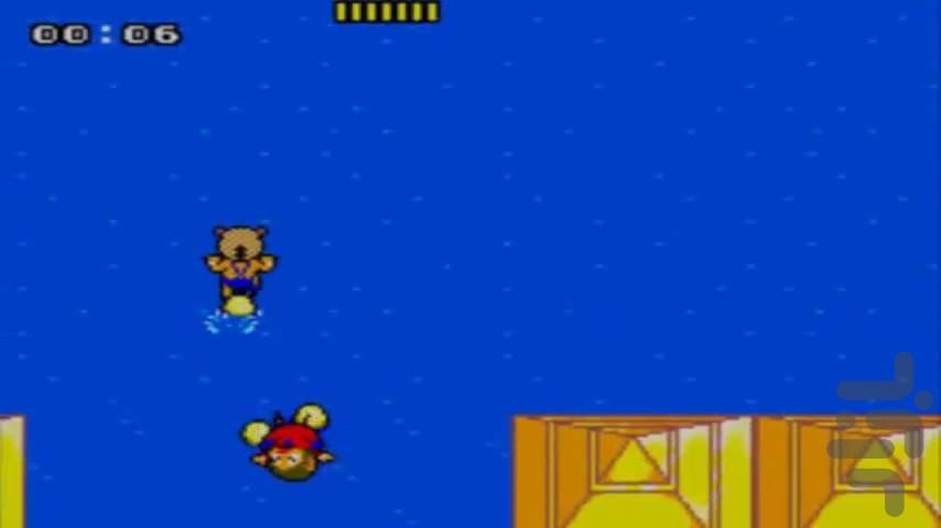 الکس کید دوچرخه سوار سگا - Gameplay image of android game