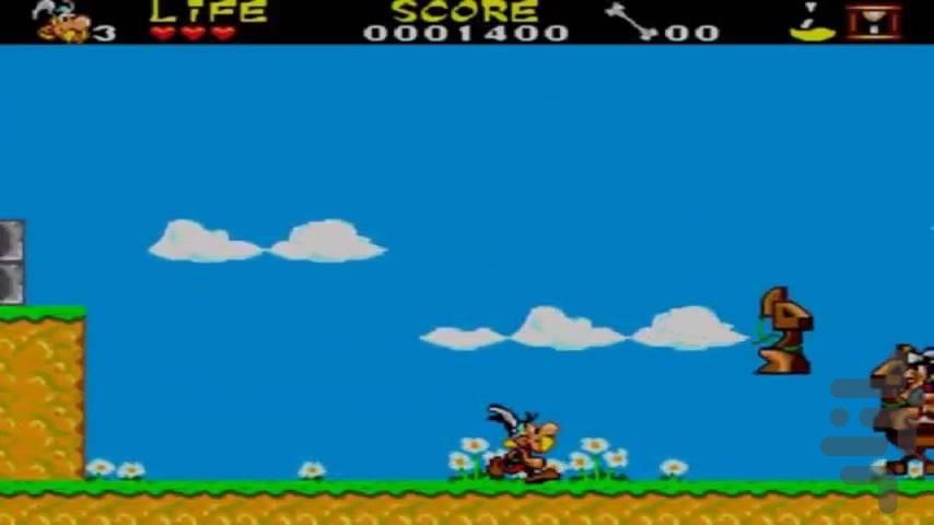 Asterix and the Secret Mission - Gameplay image of android game