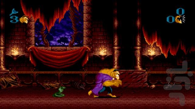 دیو و دلبر 2 سگا - Gameplay image of android game