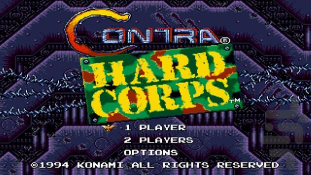 Contra - Hard Corps Sega - Gameplay image of android game