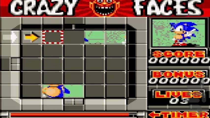 Crazy Faces - Gameplay image of android game