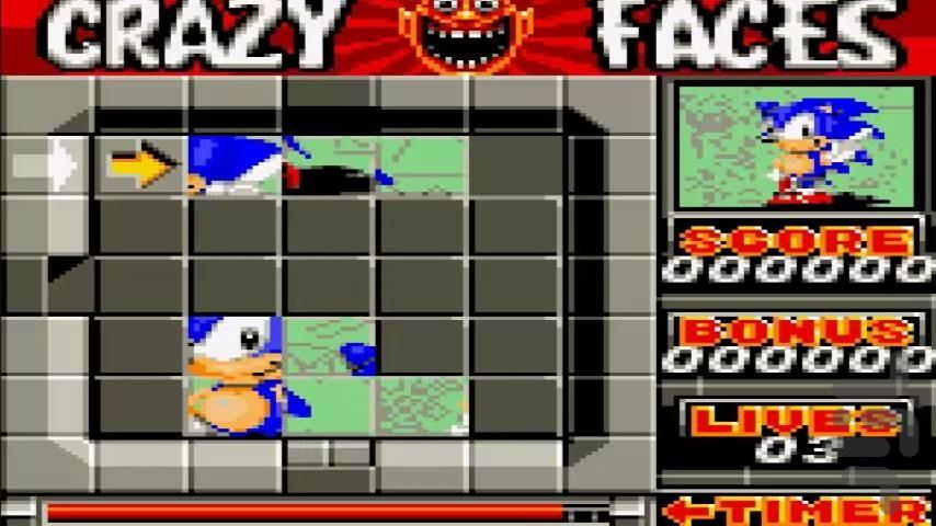 Crazy Faces - Gameplay image of android game