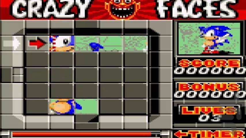 Crazy Faces - Gameplay image of android game