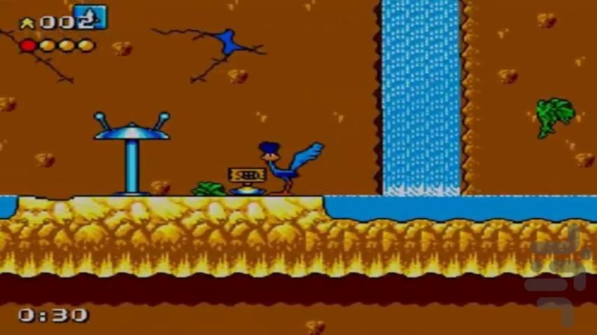 Desert Speedtrap Road Runner - Gameplay image of android game