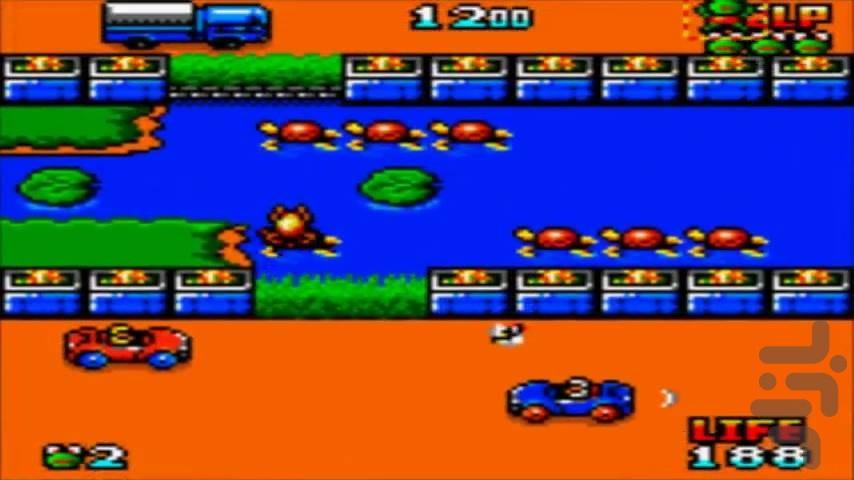 Frogger - Gameplay image of android game