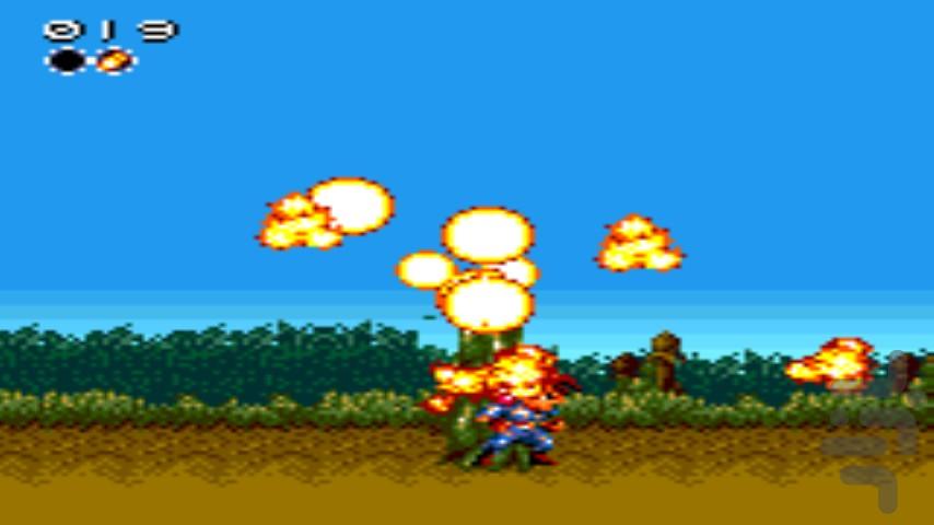 Gunstar Heroes - Gameplay image of android game