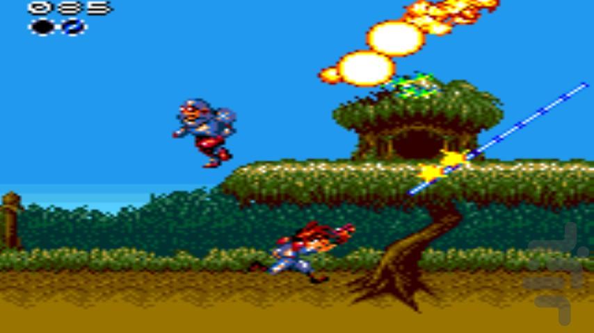 Gunstar Heroes - Gameplay image of android game