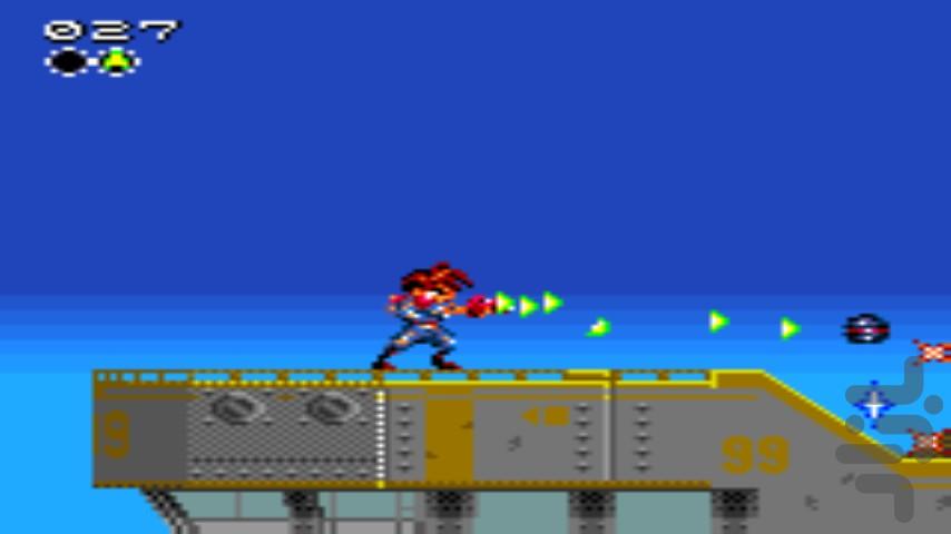 Gunstar Heroes - Gameplay image of android game