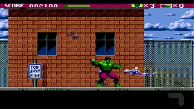 Incredible Hulk - Gameplay image of android game