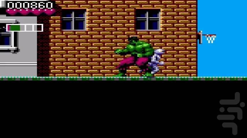 Incredible Hulk - Gameplay image of android game
