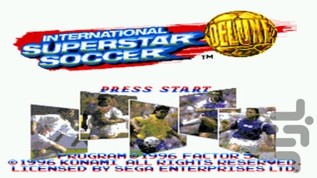 International Superstar Soccer Delux - Gameplay image of android game