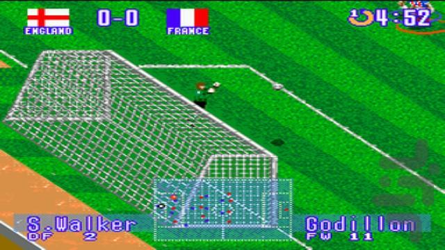 International Superstar Soccer Delux - Gameplay image of android game