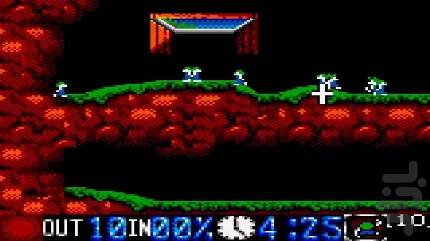 Lemmings - Gameplay image of android game