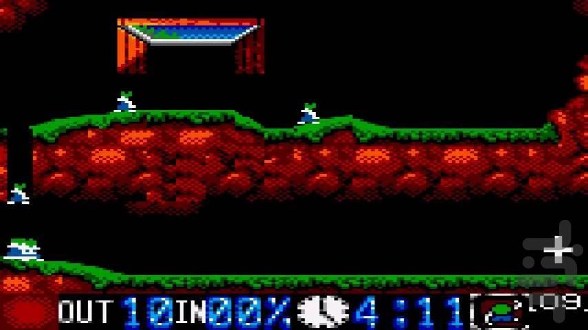 Lemmings - Gameplay image of android game