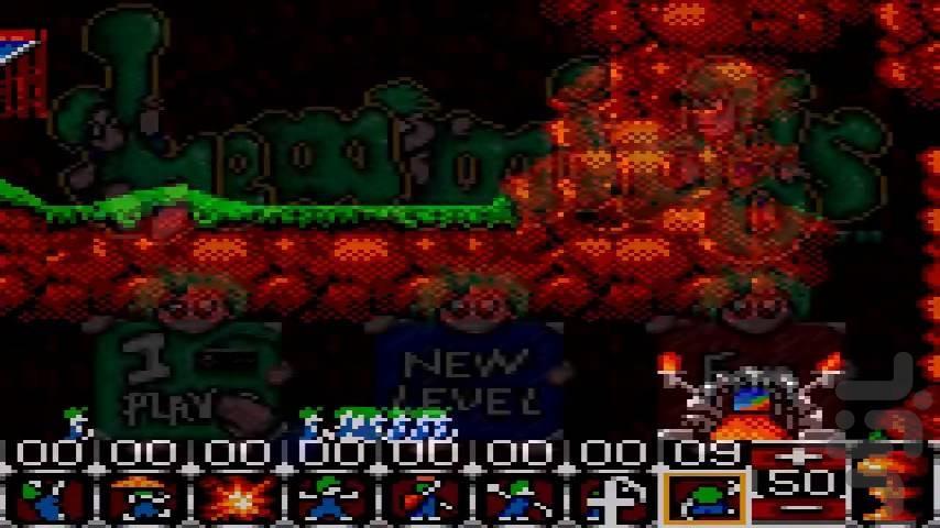 Lemmings - Gameplay image of android game