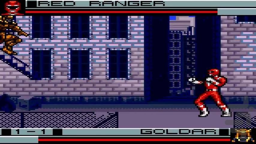 Mighty Morphin Power Rangers - Gameplay image of android game