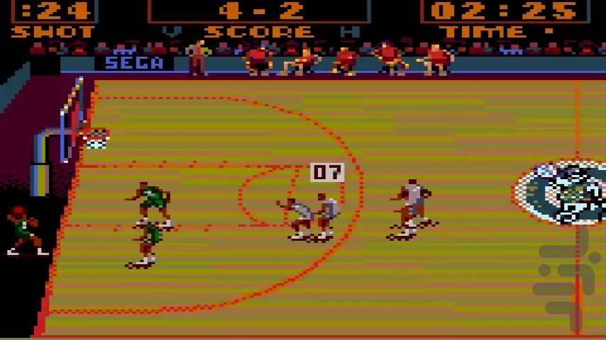 NBA Action - Gameplay image of android game
