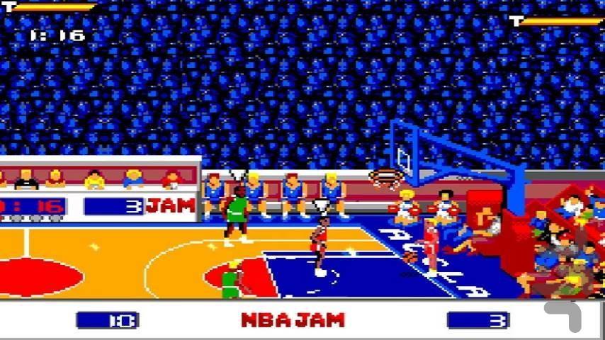 جام بسکتبال NBA سگا - عکس بازی موبایلی اندروید