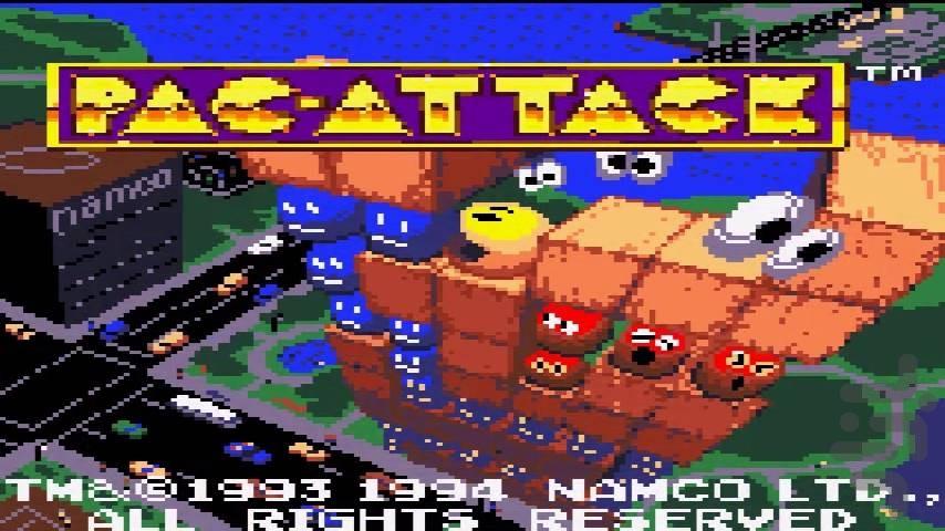 Pac-Attack - Gameplay image of android game