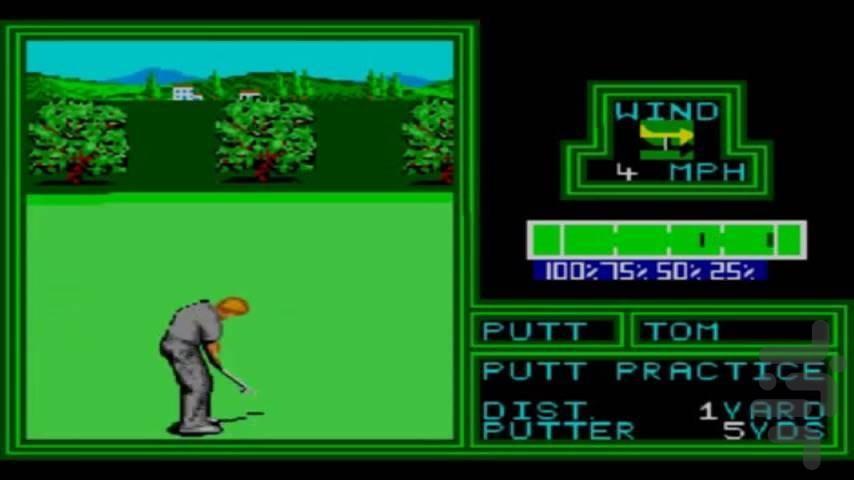 گلف تور PGA سگا - عکس بازی موبایلی اندروید