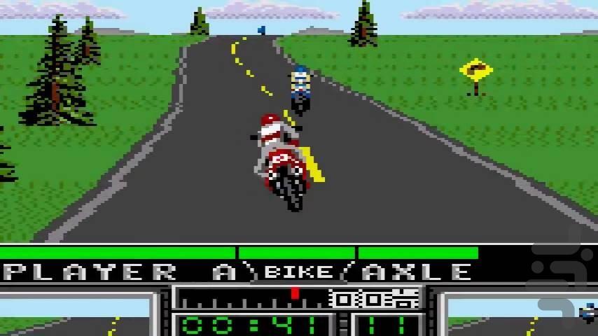 Road Rash - Gameplay image of android game
