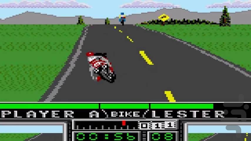 Road Rash - Gameplay image of android game
