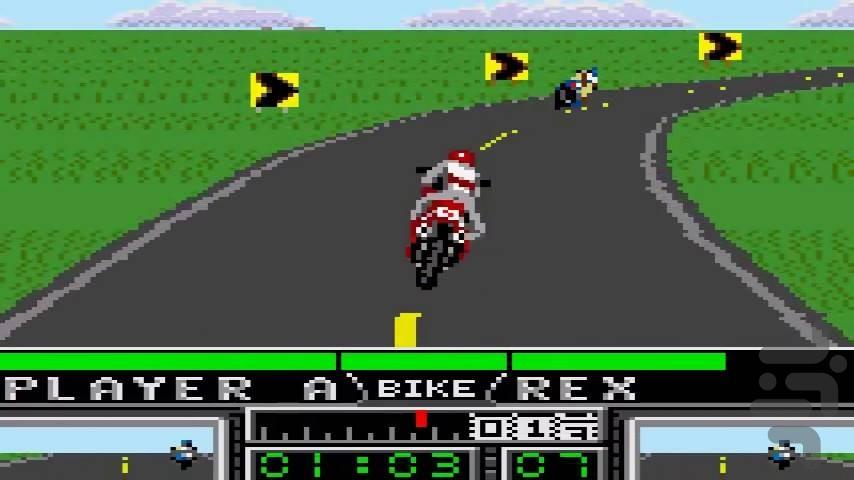 Road Rash - Gameplay image of android game