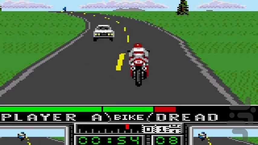 Road Rash - Gameplay image of android game