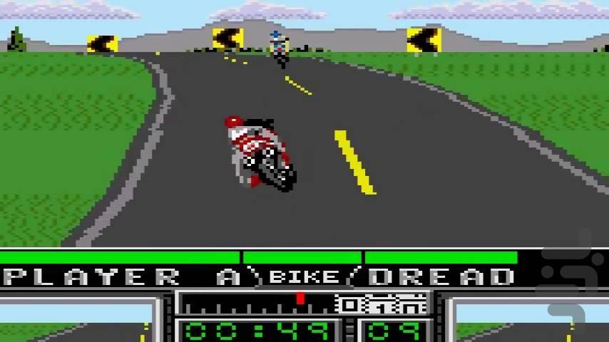 Road Rash - Gameplay image of android game