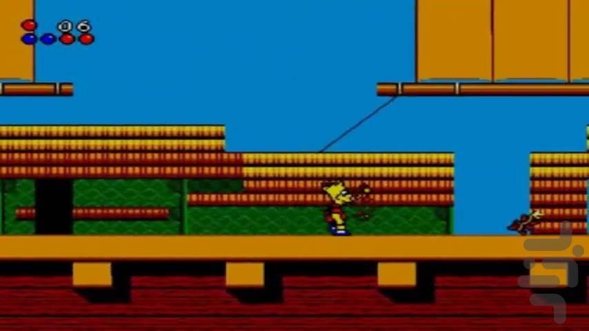 Simpsons - Bart vs The World - عکس بازی موبایلی اندروید