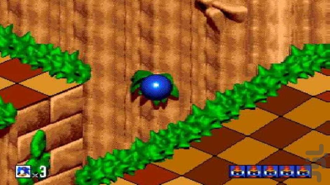 Sonic 3D Blast - Gameplay image of android game