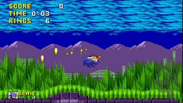Sonic Collection - Gameplay image of android game