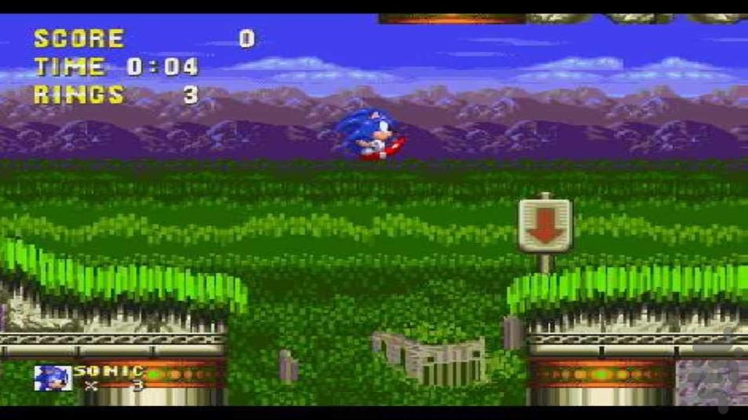 Sonic Collection - Gameplay image of android game