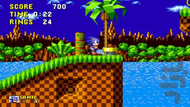 Sonic the Hedgehog - Gameplay image of android game