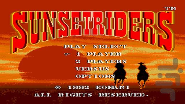 Sunset Riders Sega - Gameplay image of android game