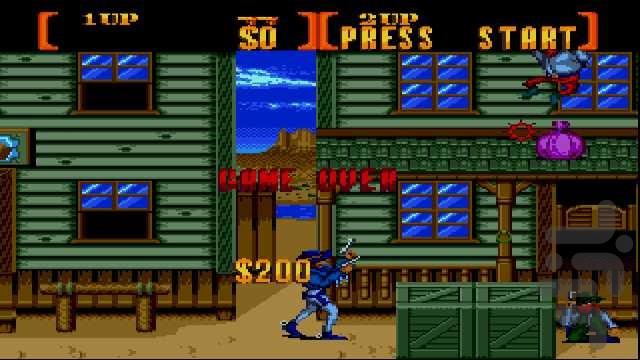 Sunset Riders Sega - Gameplay image of android game