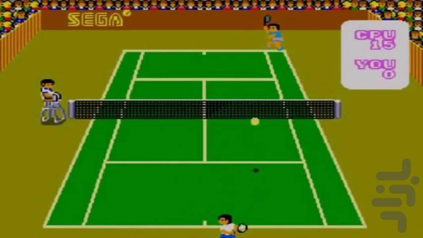 Super Tennis - Gameplay image of android game