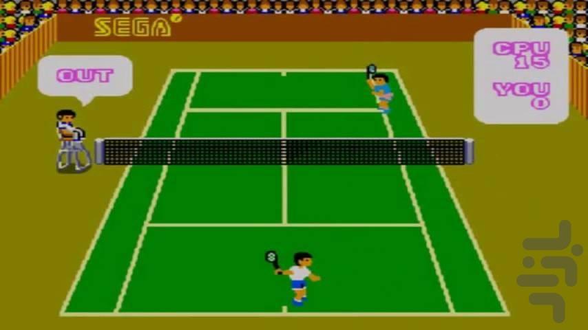 سوپر تنیس - عکس بازی موبایلی اندروید