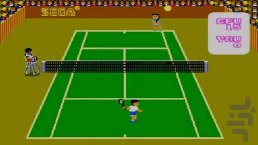 Super Tennis - Gameplay image of android game