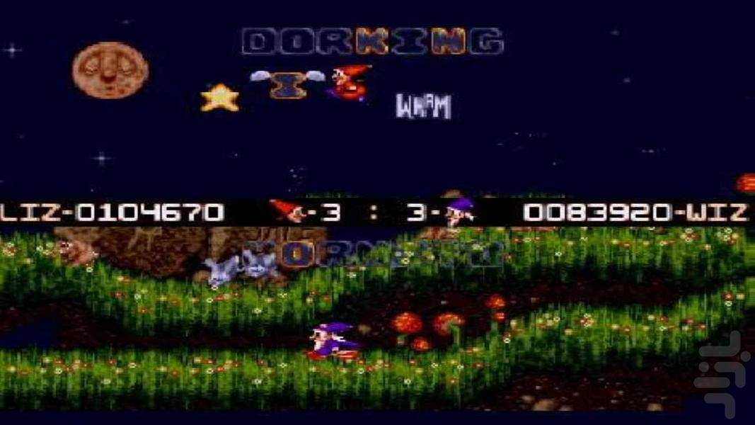 Wiz 'n Liz - Gameplay image of android game