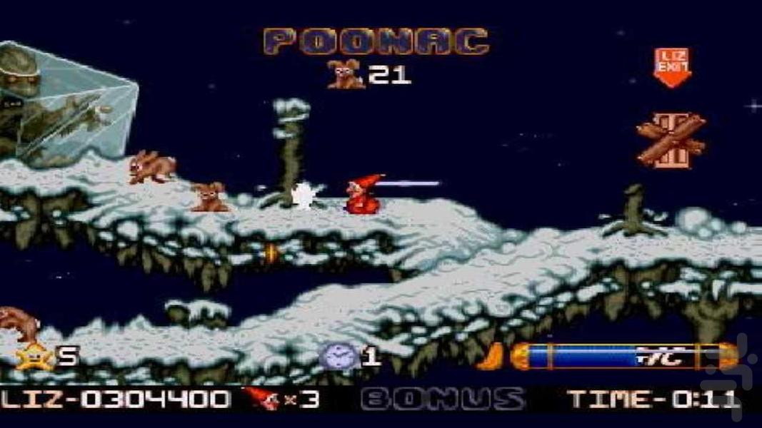 Wiz 'n Liz - Gameplay image of android game