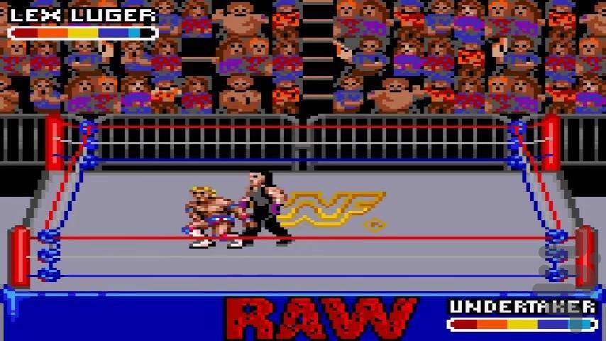 کشتی کج WWF Raw - عکس بازی موبایلی اندروید