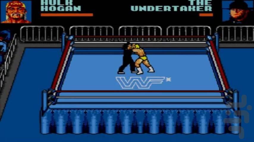 WWF Wrestlemania Steel Cage Challeng - Gameplay image of android game