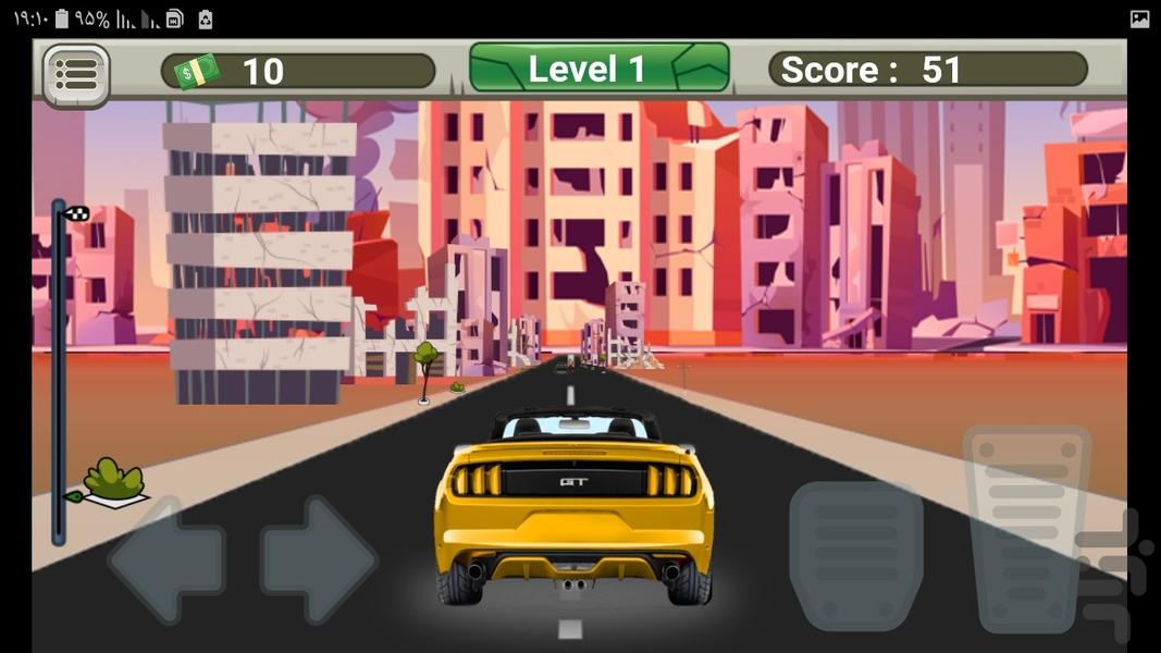 ماشین زامبی: بزرگراه - Gameplay image of android game
